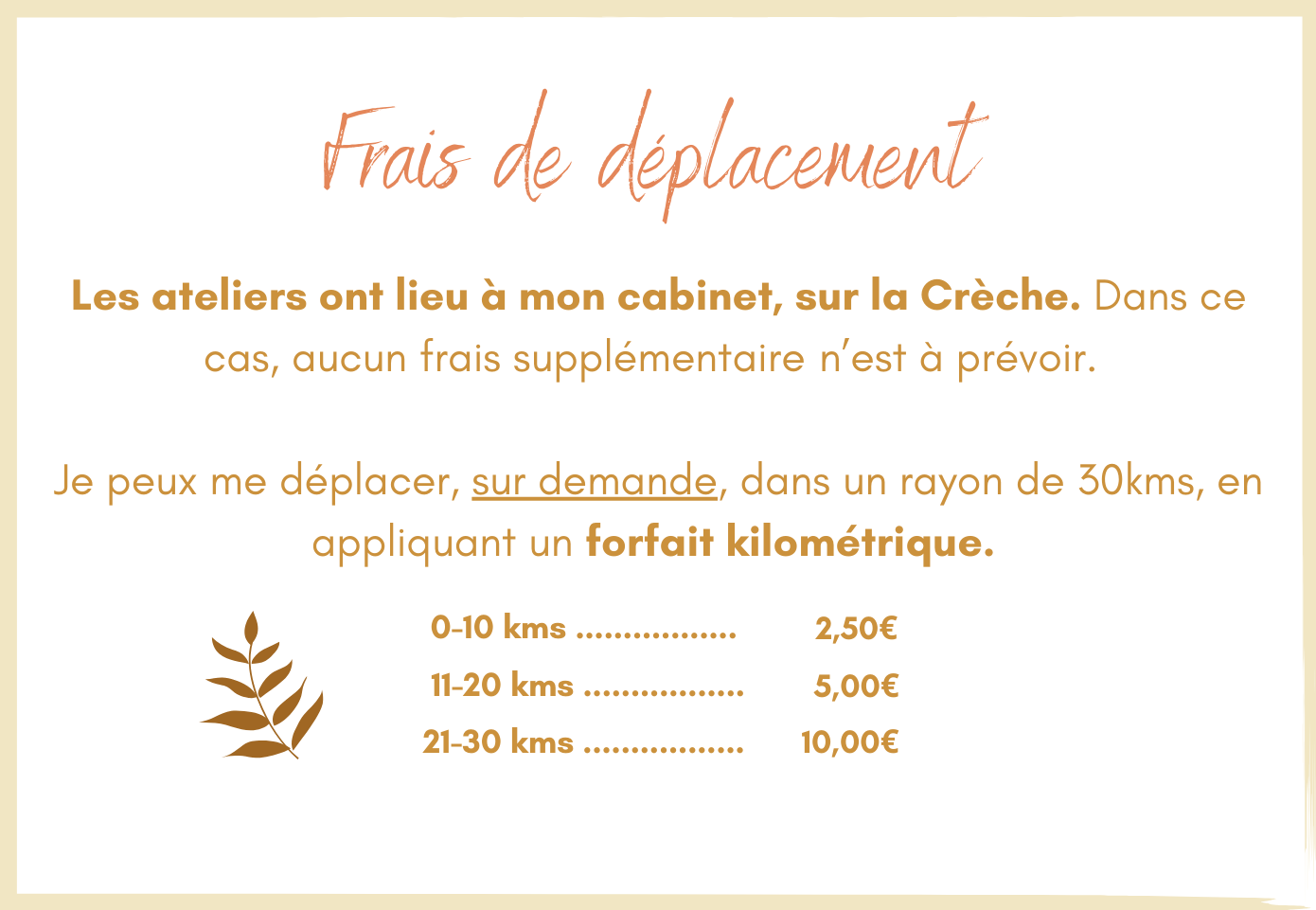 frais déplacement du bonheur infini